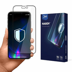 3MK Hardy iPhone 14 Pro 6,1" Szkło Czarny