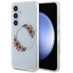 ETUI GUESS FLOWERS MAGSAFE HARDCASE DO GALAXY S24