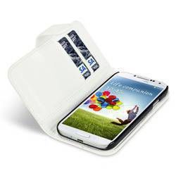 Etui Qubits Samsung I9500 Galaxy S4 Biały
