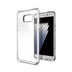 Etui SPIGEN SGP Neo Hybrid Crystal do Samsung Galaxy Note FE / Note 7 przeźroczysto - srebrne