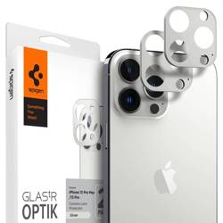 Osłona Aparatu Spigen Optik.TR Camera Protector 2-Pack iPhone 13 Pro / 13 Pro Max Silver
