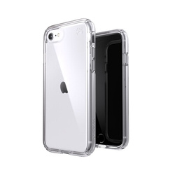 SPECK Presidio Perfect-Clear - Etui iPhone SE (2022 / 2020) / 8 / 7) Z Powłoką Microban (Clear)
