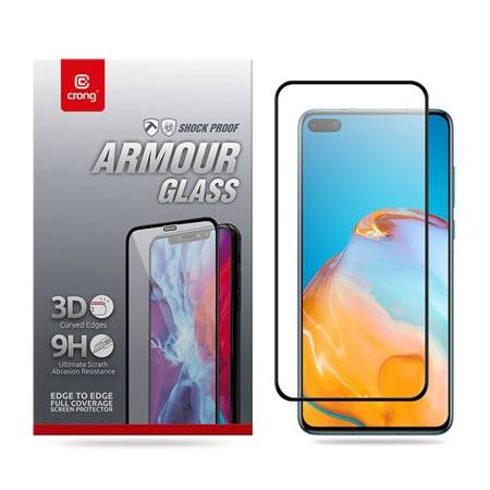 Crong 3D Armour Glass - Szkło Do Huawei P40