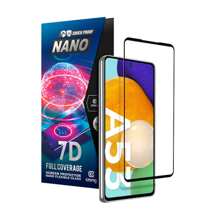 Crong 7D Nano Flexible Glass - Szkło Do Galaxy A53