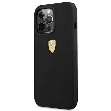Etui Ferrari Silicone Do iPhone 13 Pro Czarny
