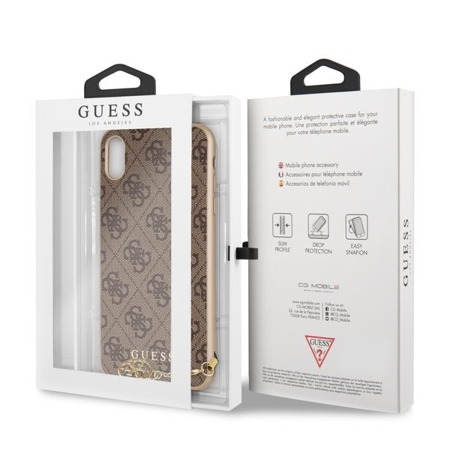 Etui Guess 4G Charms Collection Do iPhone Xs Max