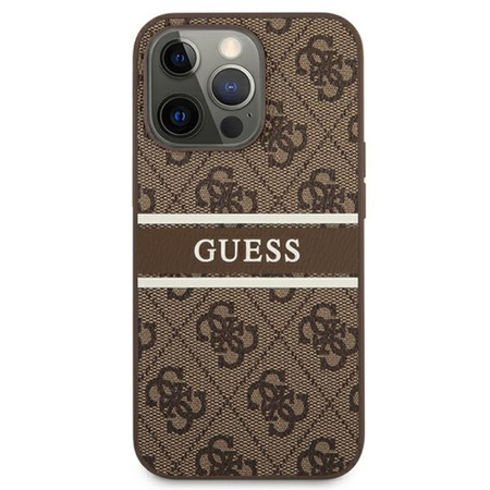 Etui Guess 4G Printed Stripe Do iPhone 13 Pro Max
