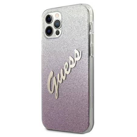 Etui Guess Glitter Gradient Do iPhone 12 Pro Max