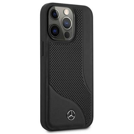 Etui Mercedes Leather Perforated Do iPhone 13 Pro
