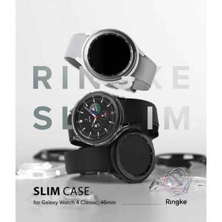 Etui Ringke Slim 2-Pack Galaxy Watch 4 Classic 46 mm Clear & Black
