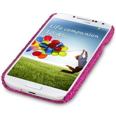 Etui Terrapin Do Samsung Galaxy S4 I9500 Diamentowe - Różowy
