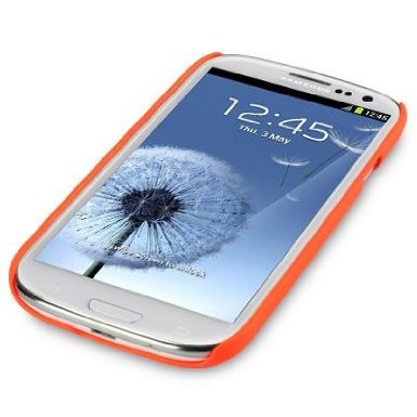 Etui Terrapin Samsung I9300 Galaxy S3 - Odblaskowy Pomarańczowy