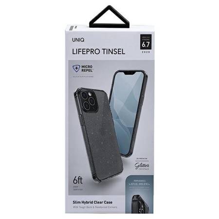 Etui UNIQ Lifepro Tinsel Smoke Do iPhone 12/12 Pro