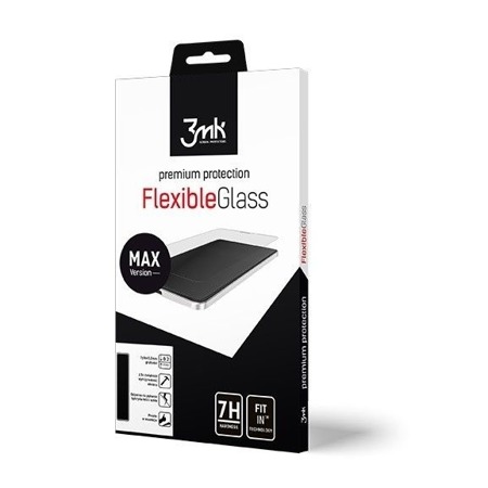 Hybrydowe Szkło 3MK Flexible Glass Max 7H Black Do Huawei Mate 10 Lite - 1 Sztuka