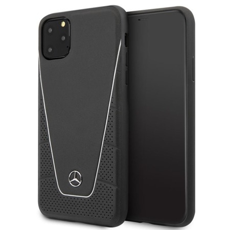 Mercedes Leather Quilted - Etui iPhone 11 Pro Max