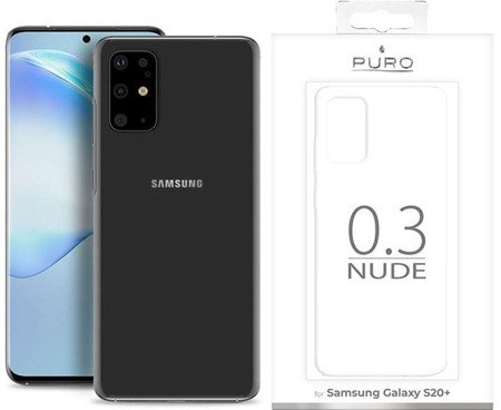 Puro 0.3 Nude - Etui Do Samsung Galaxy S20+ Plus
