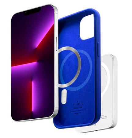 Puro Icon Mag - Etui iPhone 13 Pro Magsafe (Niebieski)