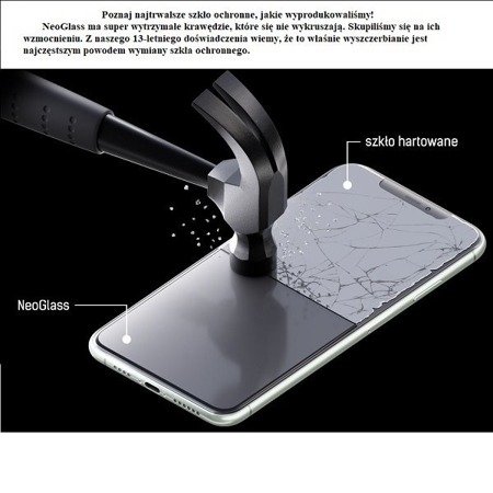 Szkło Hybrydowe 3MK Neoglass 8H iPhone 11 Pro / X/Xs (Black)