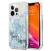 Etui Guess Liquid Glitter 4G Big Logo - iPhone 13 Pro Max (Niebieski)